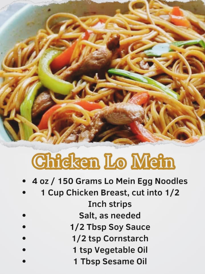 Chicken Lo mein